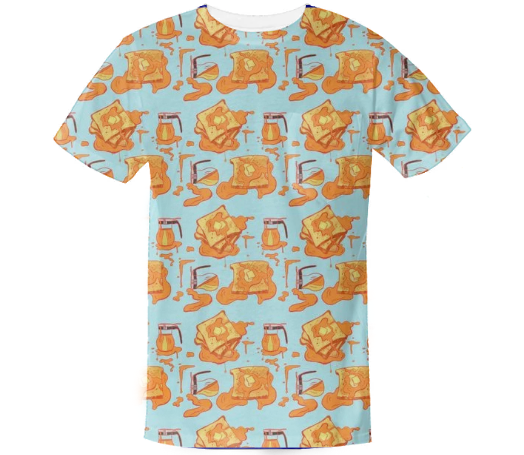 Print All Over Me, PAOM.COM, CUSTOM CLOTHING, French Toast Tee , Pocket Shirt